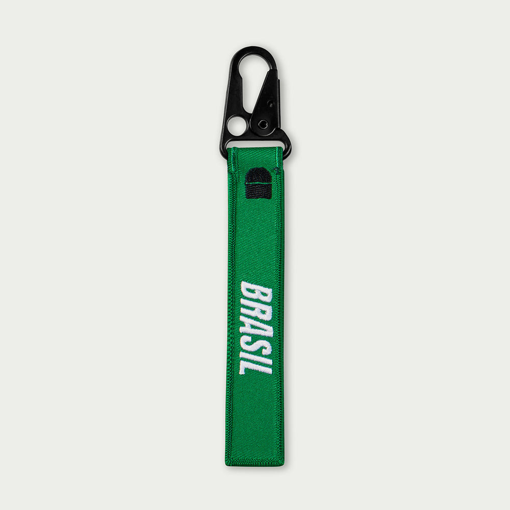 Brasil Green Keychain