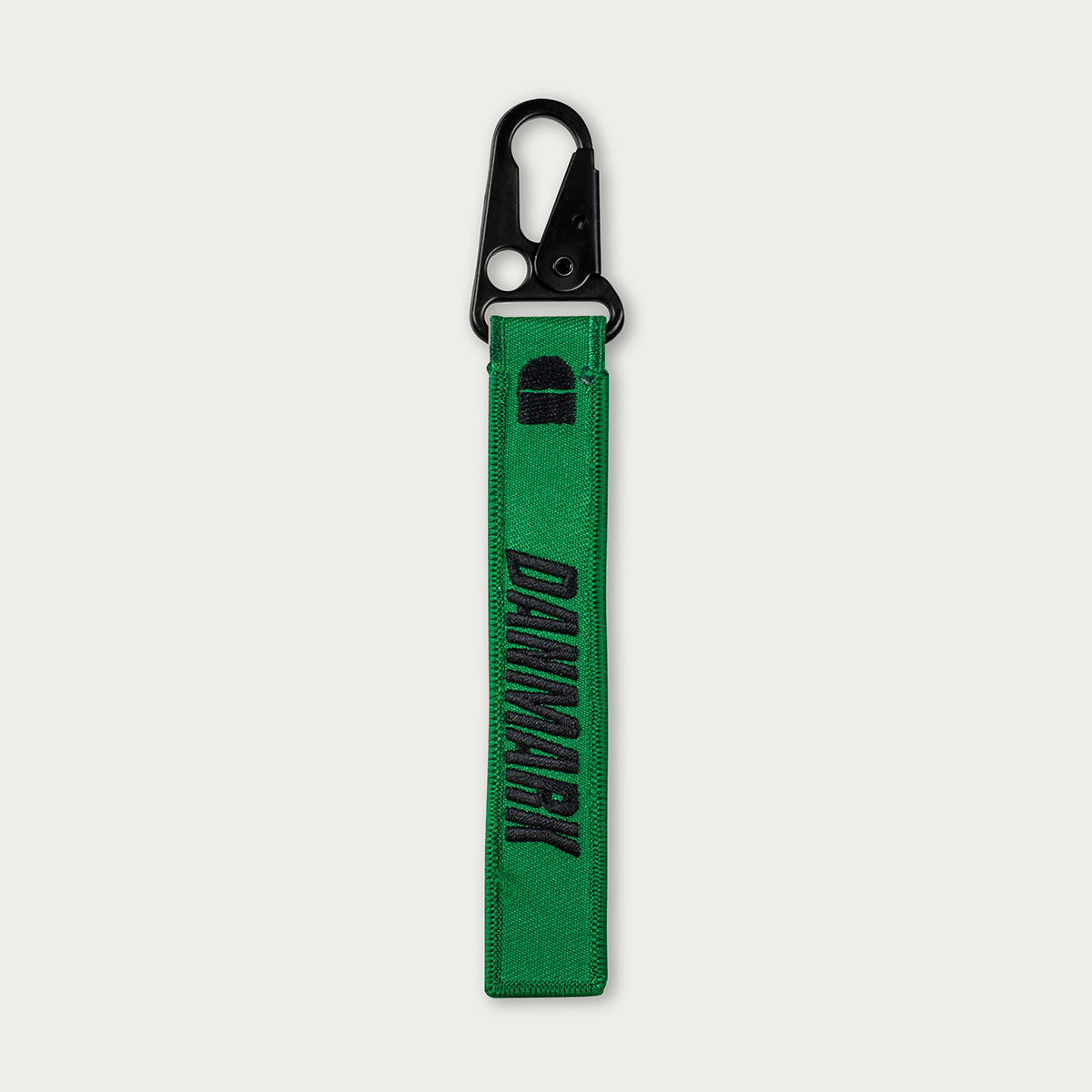 Danmark Green Keychain