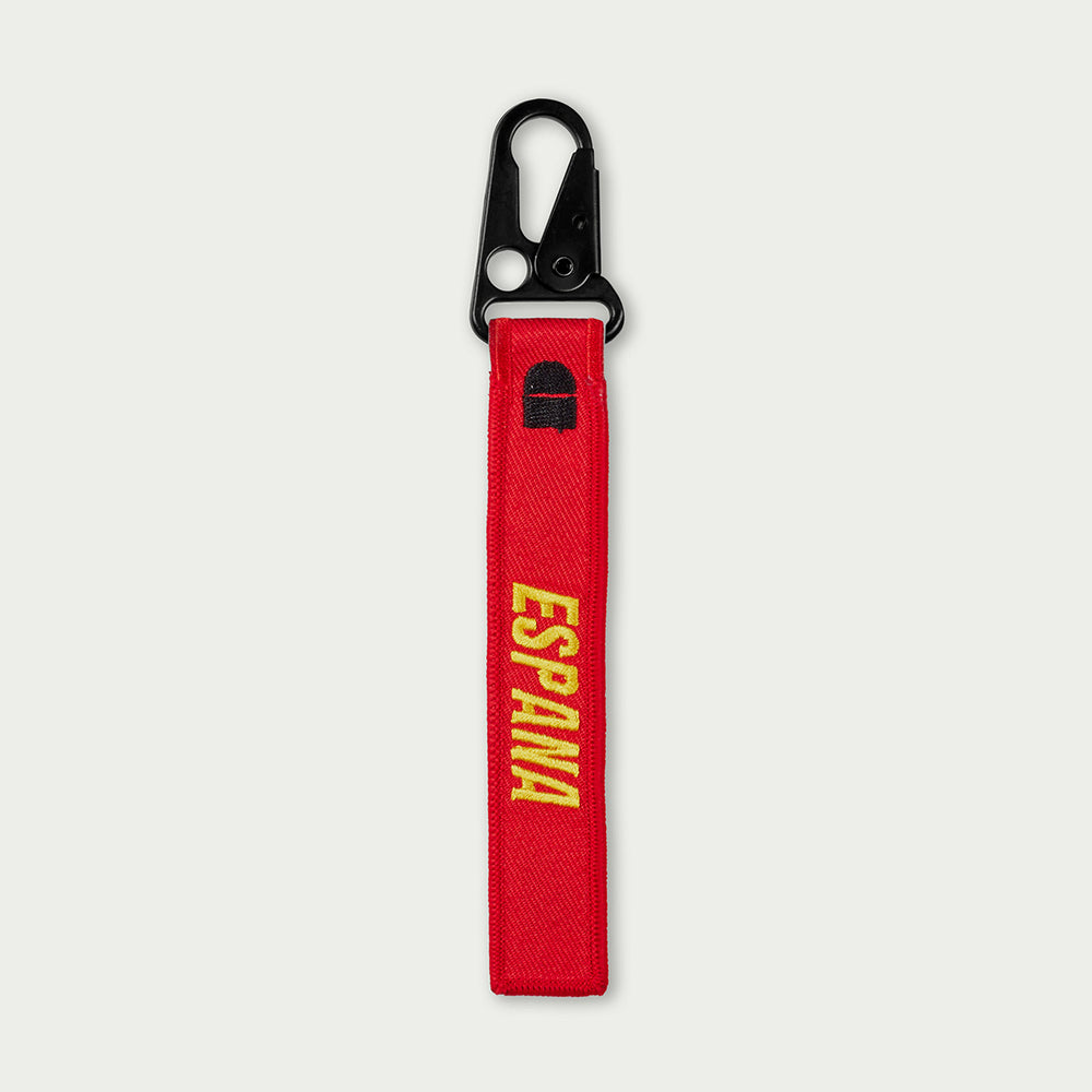 Espana Red Keychain