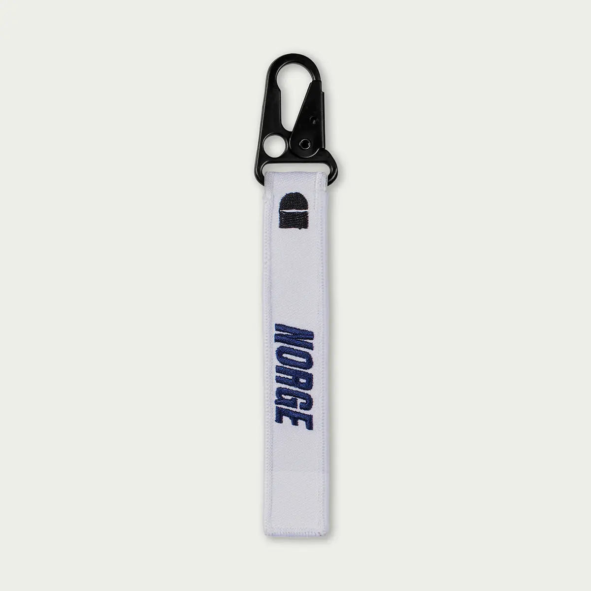 Norge White Keychain by alpha®