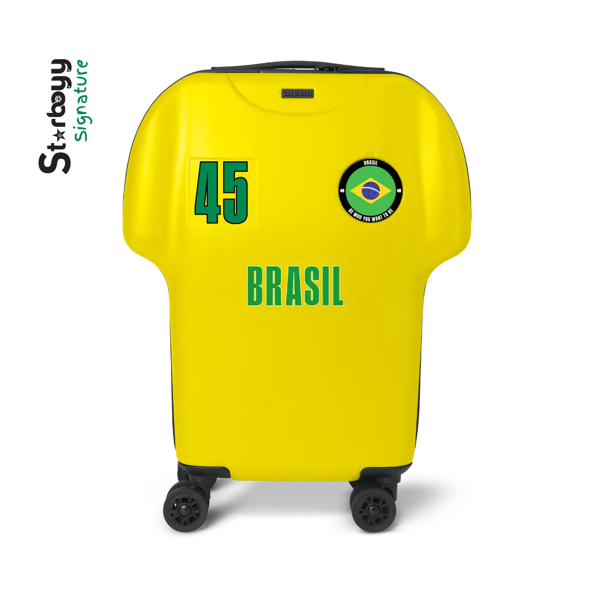 Brasil shirt-shaped Cabin Luggage - Starboyy Signatureby alpha®