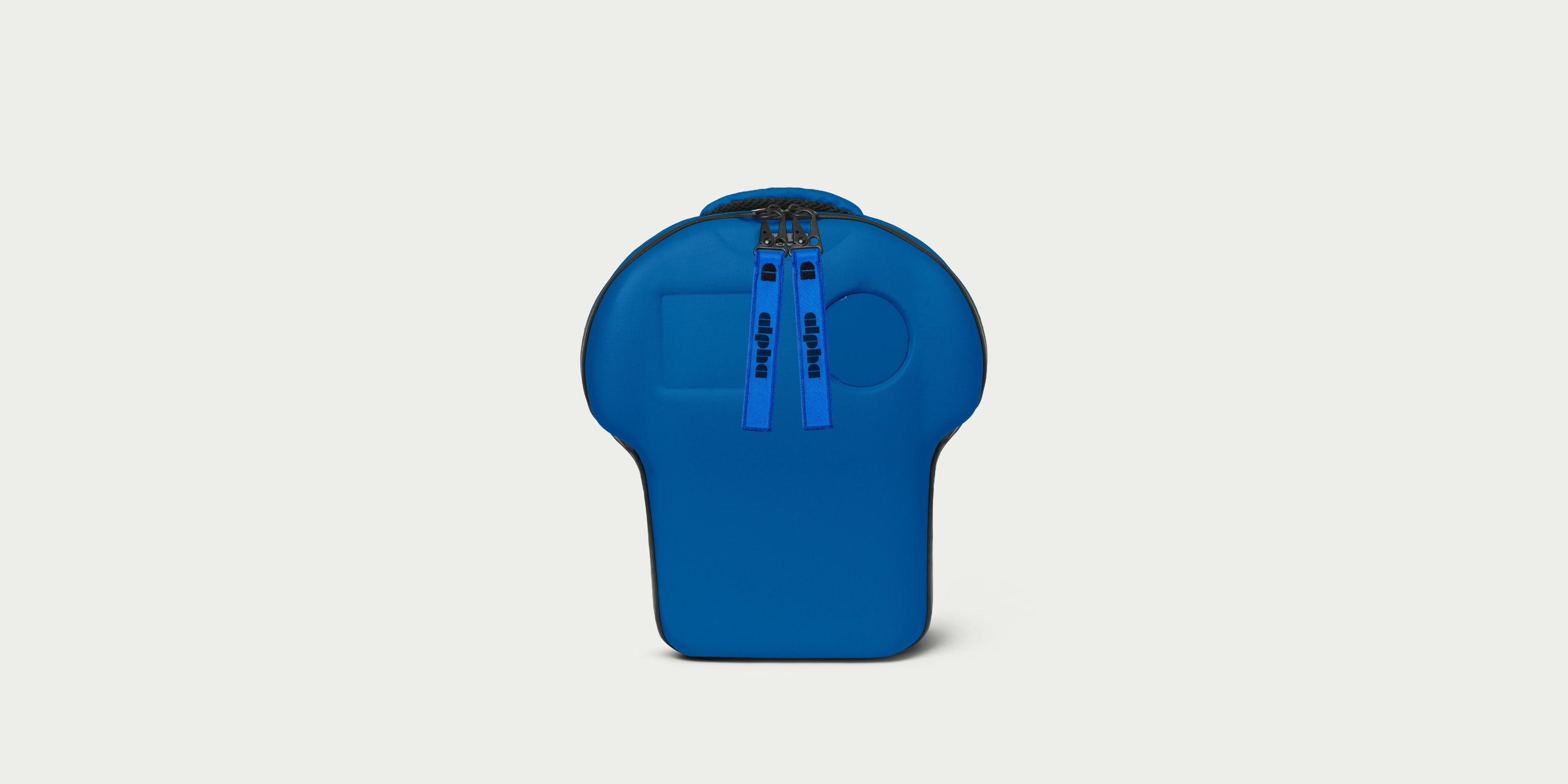 medium shirt-shaped backpack in blue by alpha