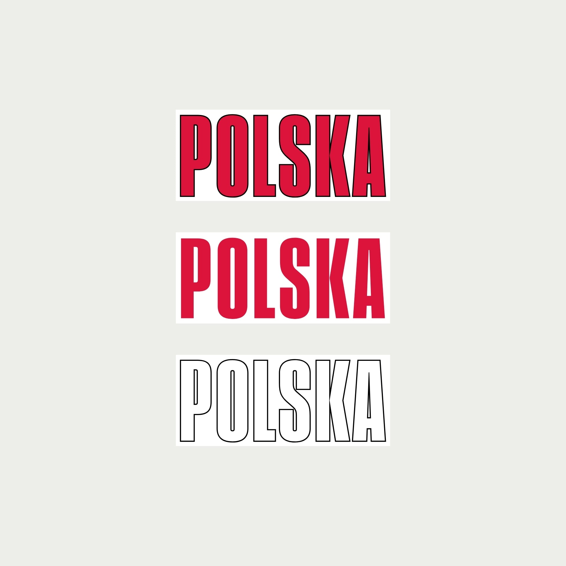 Polska Stickers