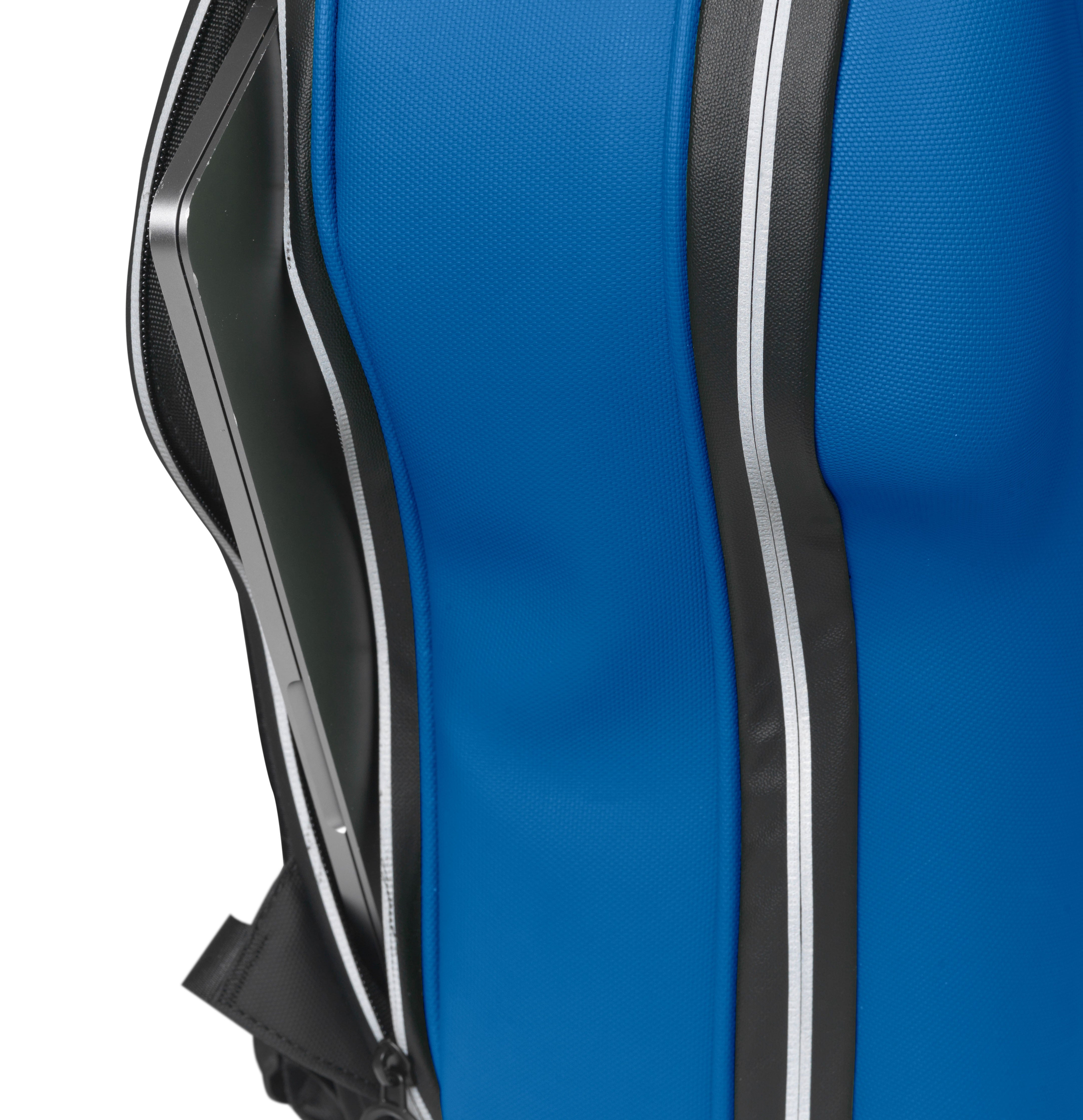 15" laptop sleeve compartment in shirt shaped alpha backpack