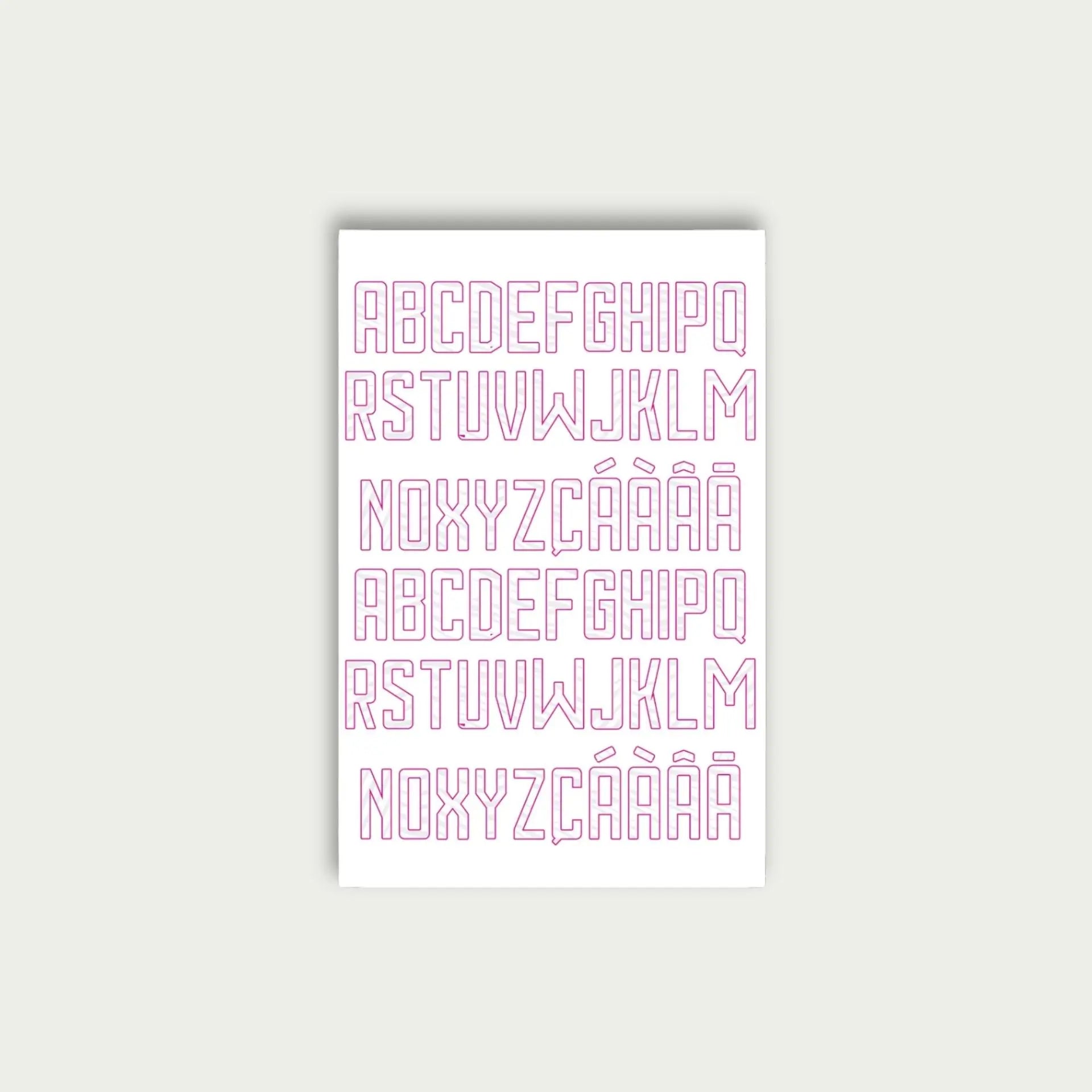 SL Benfica Luggage Letters Stickers by alpha®