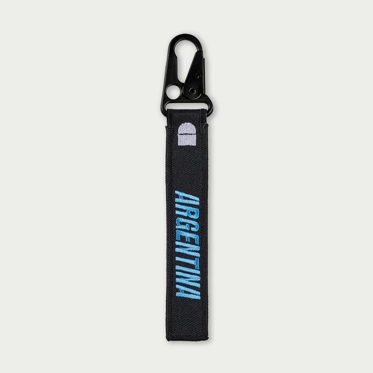 Argentina Black Keychain