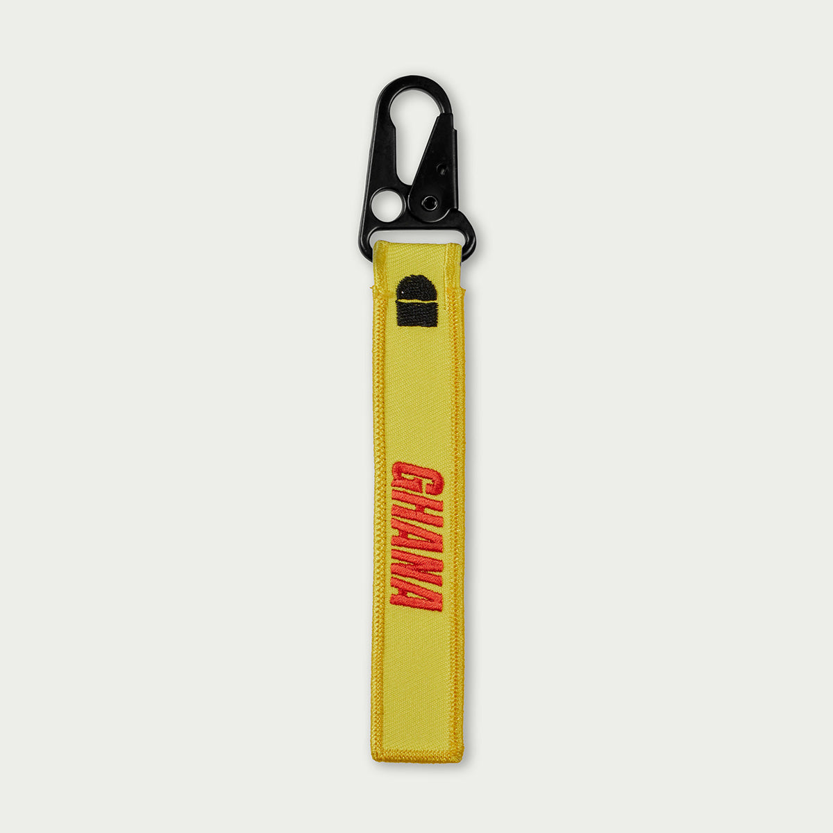 Ghana Yellow Keychain