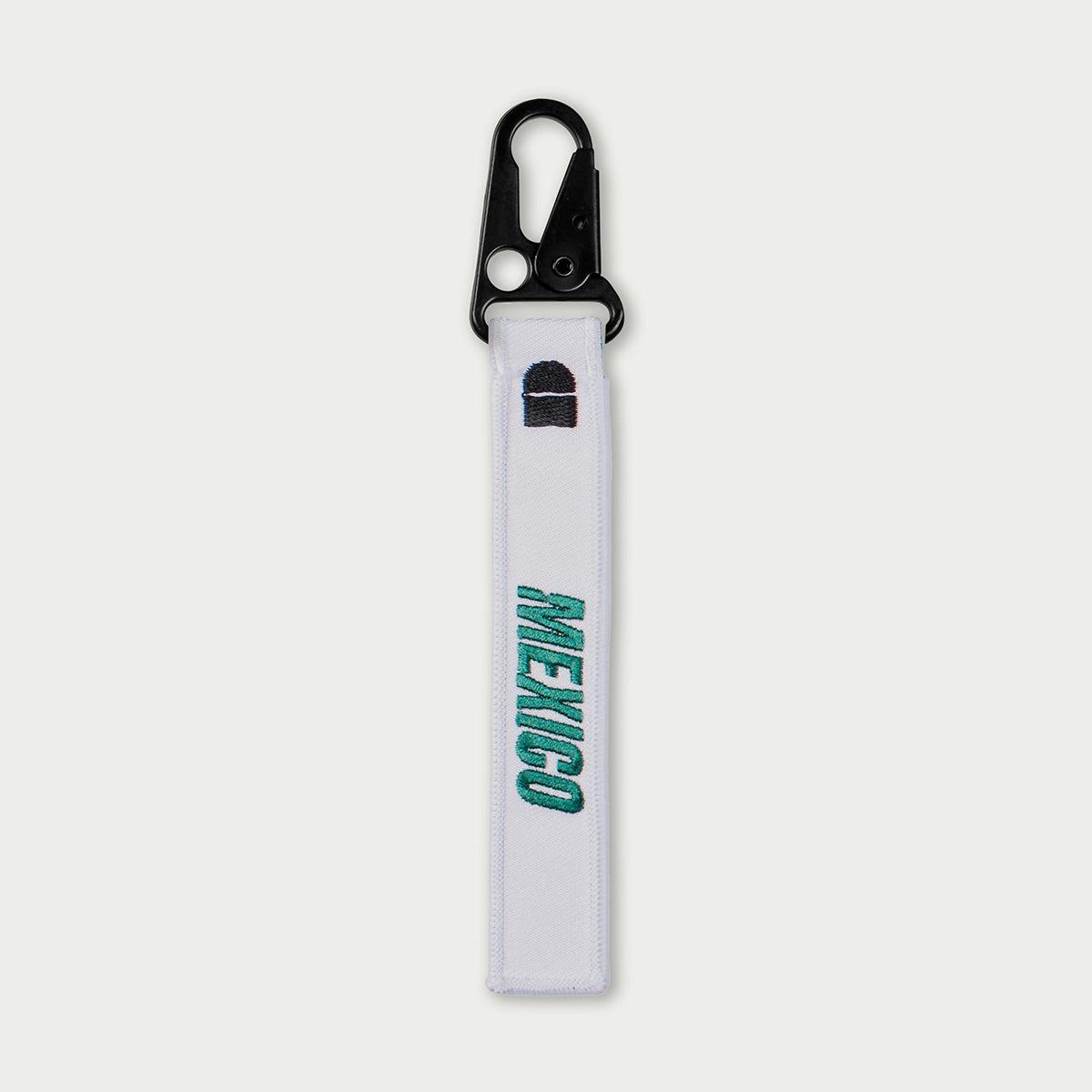 Mexico White Keychain