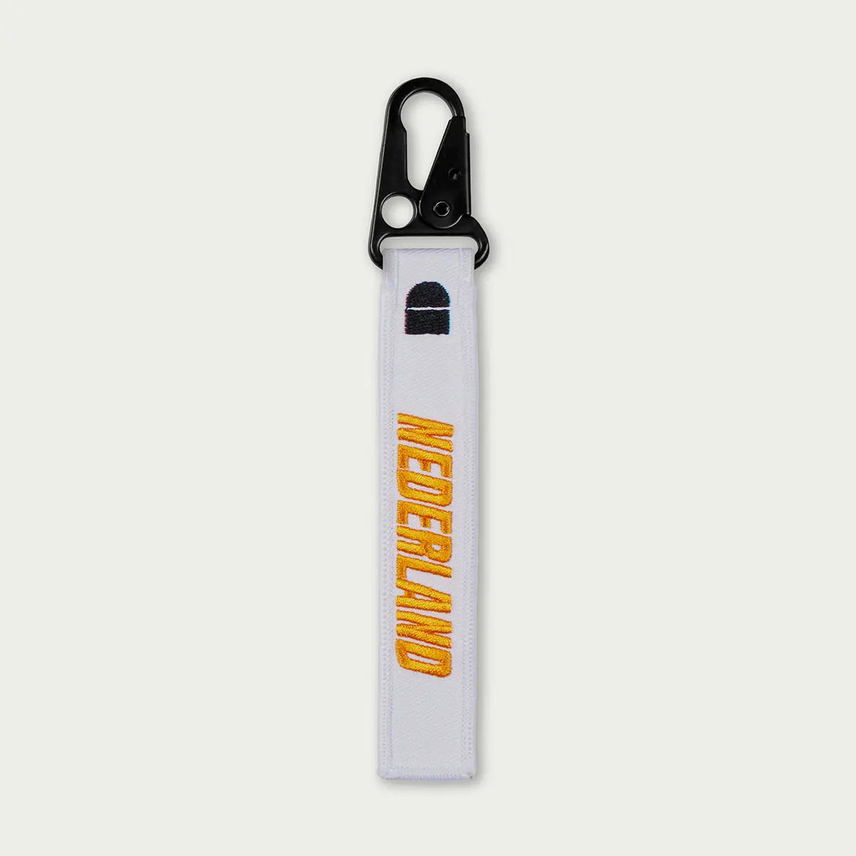 Nederland White Keychain by alpha®