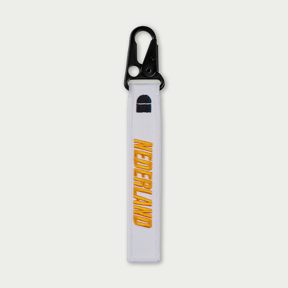 Nederland White Keychain