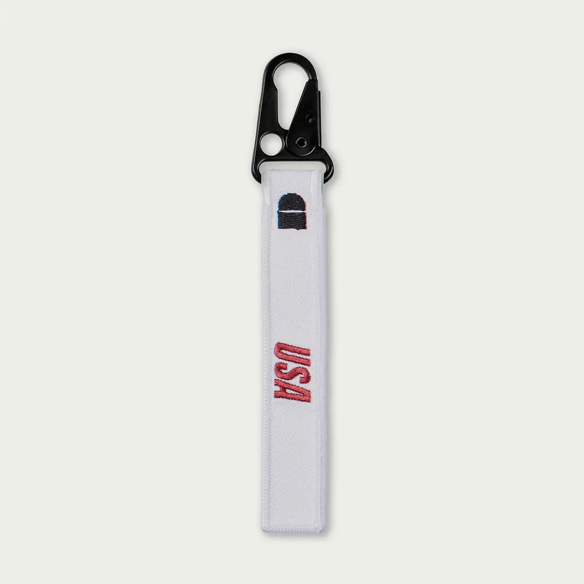 USA White Keychain by alpha®