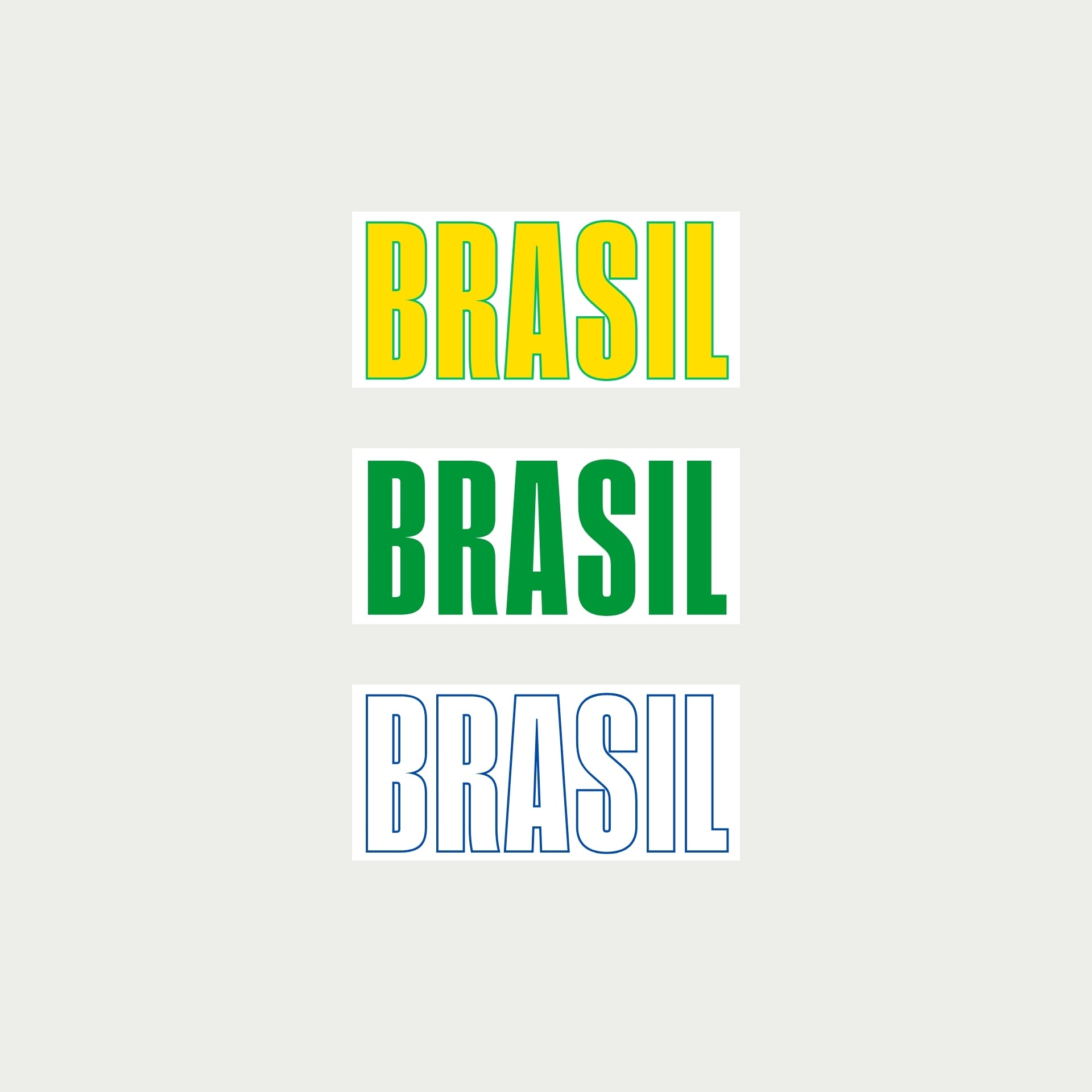 Brasil Stickers