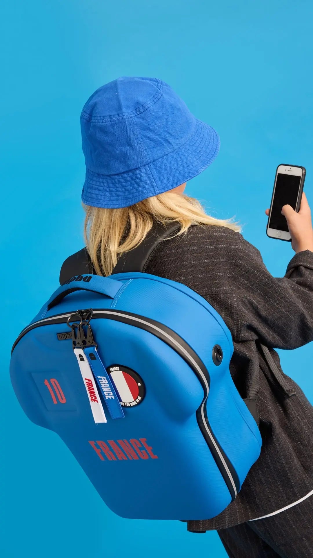 France shirt-shaped Large Backpack by  alpha®