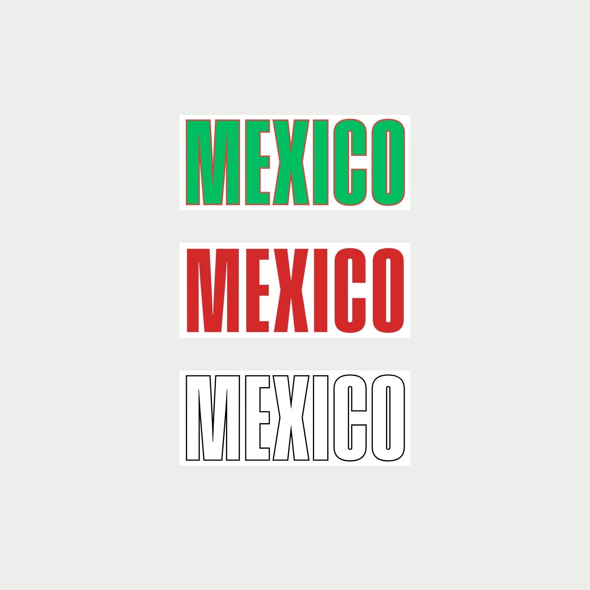 Mexico Stickers