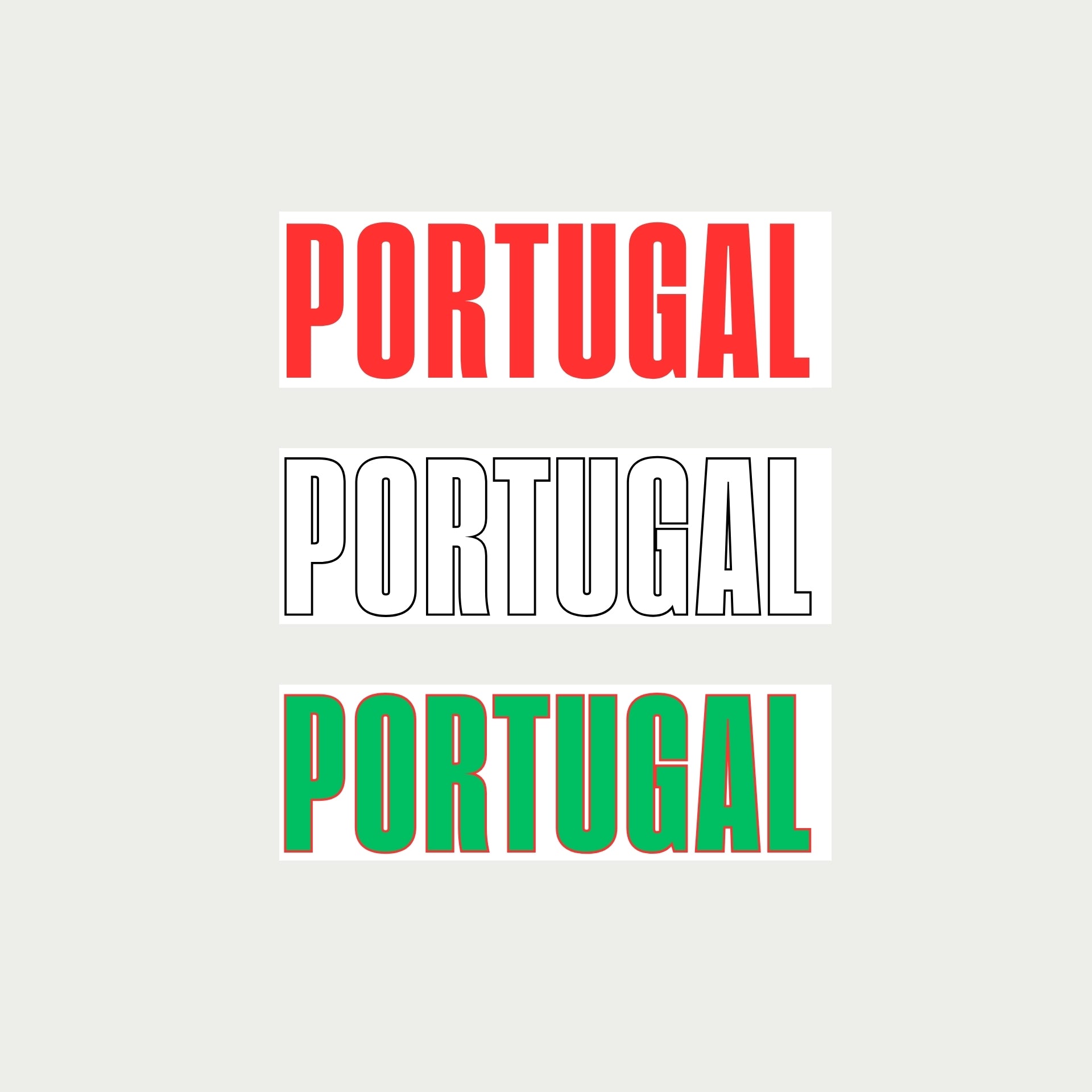 Portugal Stickers
