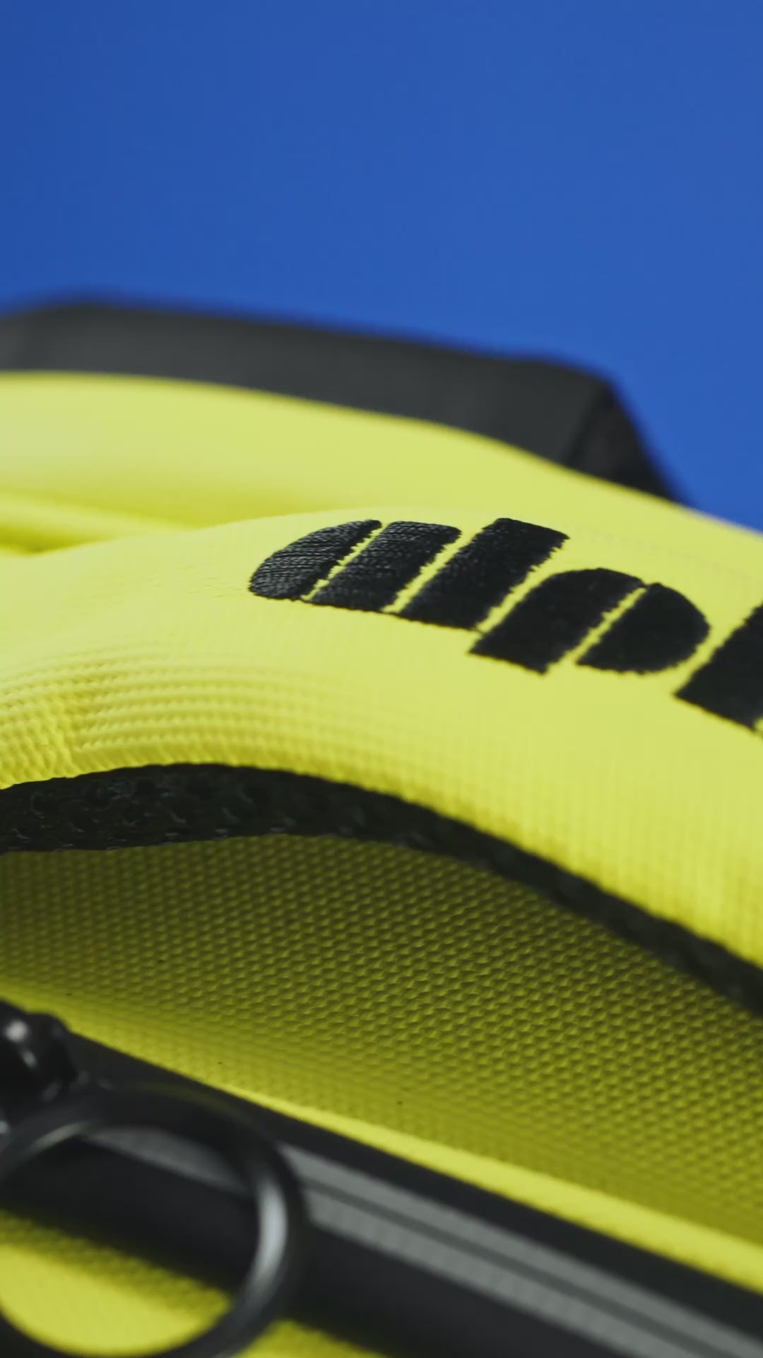 customised large shirt-shaped backpack in yellow