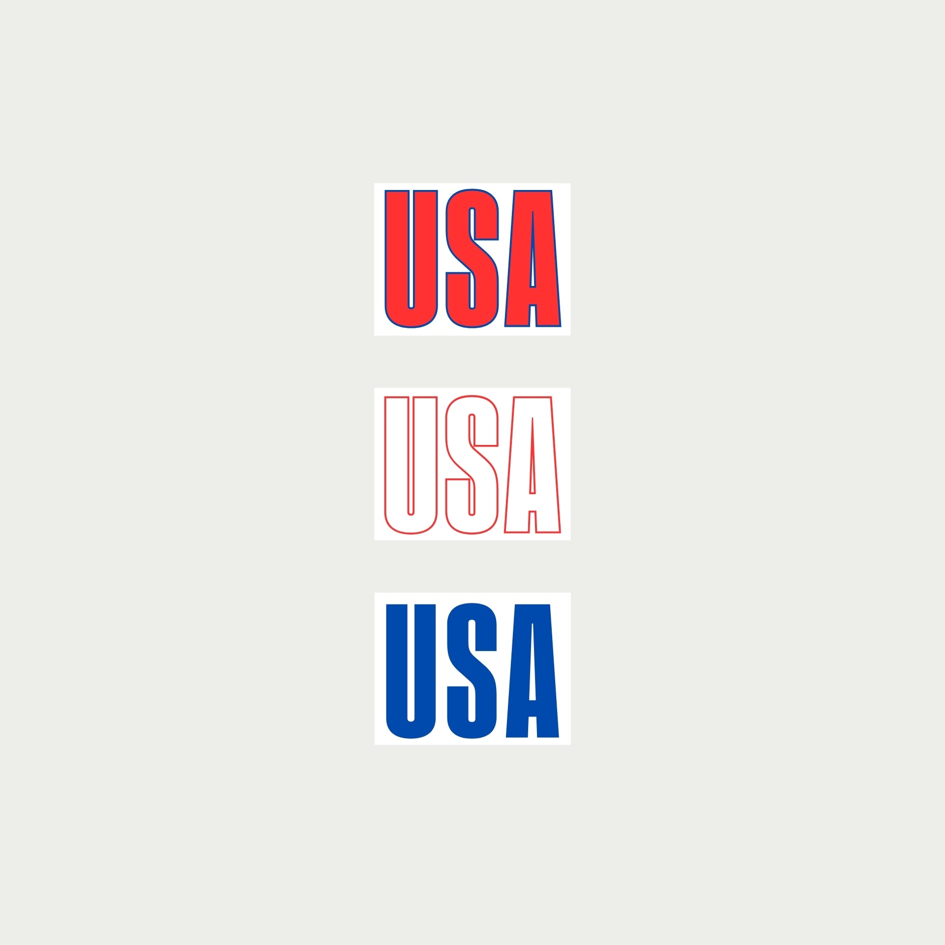 USA Stickers